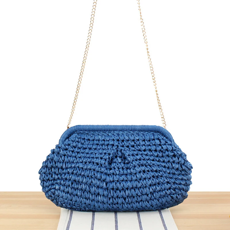 Elegante Handtasche im Makramee-Stil Skanto