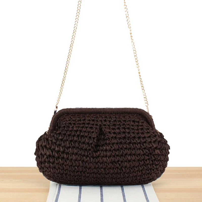Elegante Handtasche im Makramee-Stil Skanto