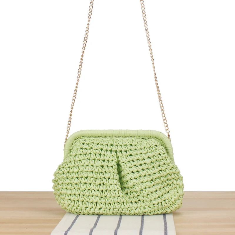 Elegante Handtasche im Makramee-Stil Skanto