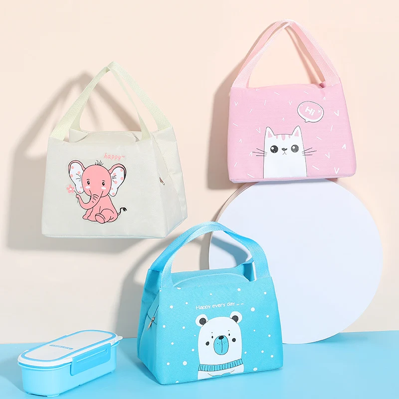 Isolierte Lunchtasche mit lustigem Pinguin-Design Skanto