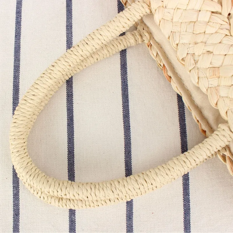 Handtasche aus geflochtenem Naturmaterial Skanto