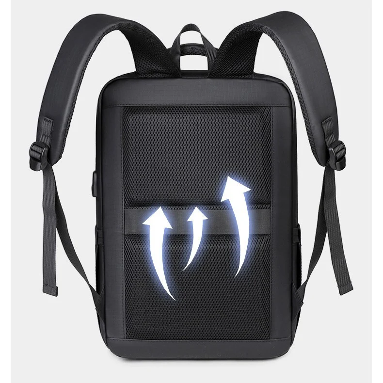 Multifunktionaler Rucksack mit schützendem Laptopfach und praktischen Außentaschen Skanto