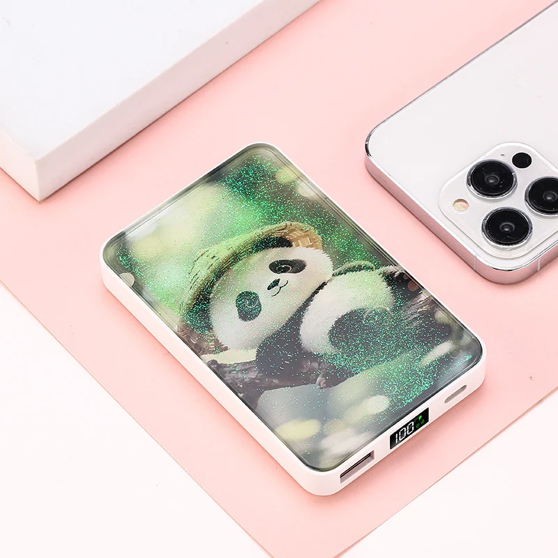 Tragbare Powerbank mit Kunst-Design Skanto