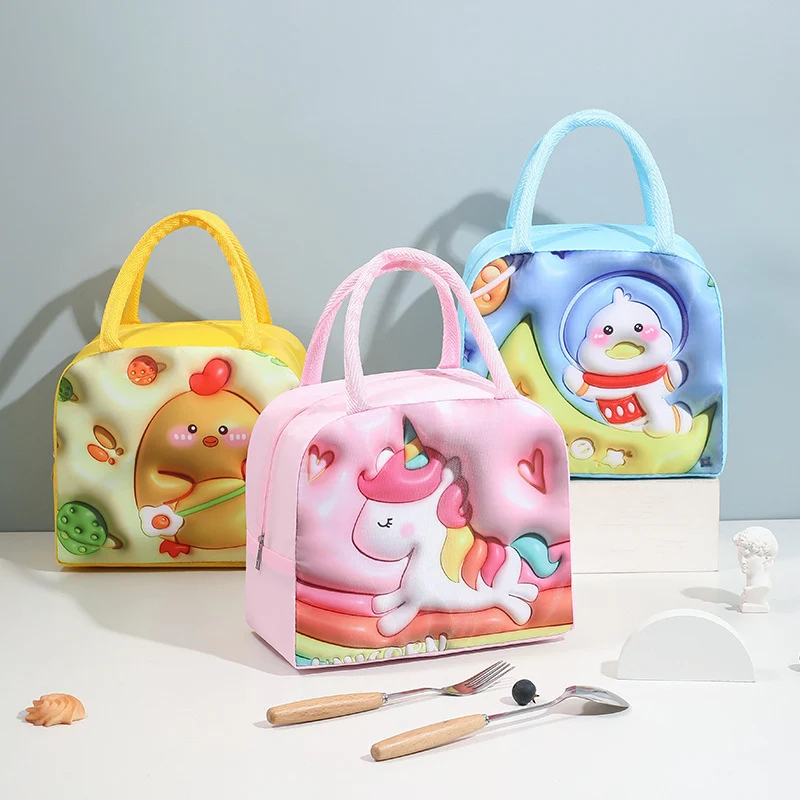 Niedliche Einhorn-Lunchtasche Skanto