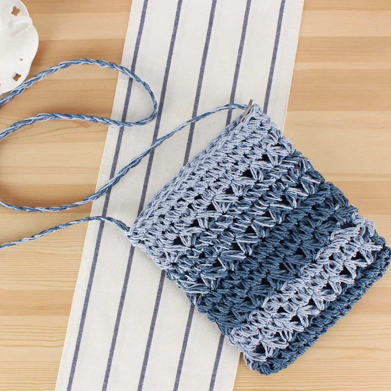 Handtasche aus geflochtenem Naturmaterial mit einzigartigem Texturdesign Skanto