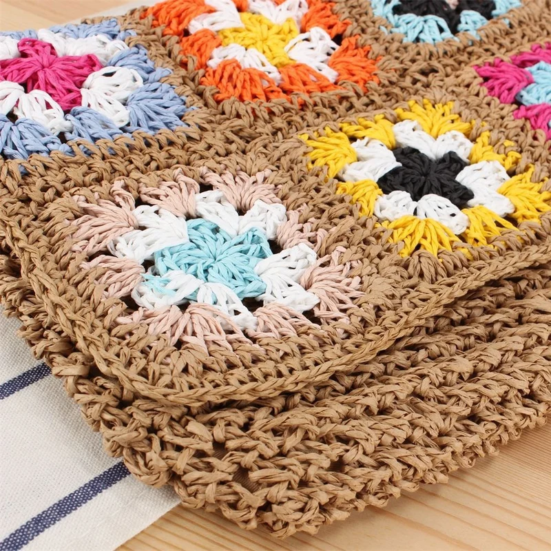 Handgefertigte Umhängetasche im modernen Patchwork-Design Skanto