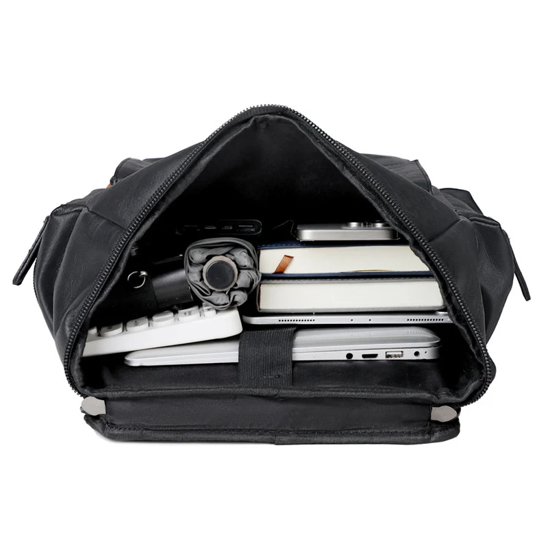 Eleganter Rucksack aus strapazierfähigem Kunstleder Skanto