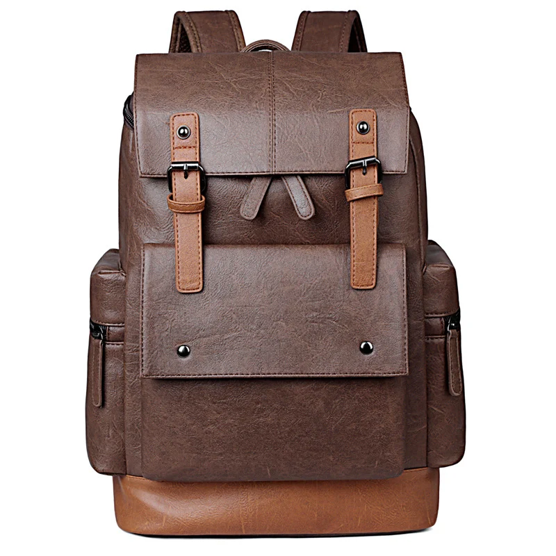 Eleganter Rucksack aus strapazierfähigem Kunstleder Skanto