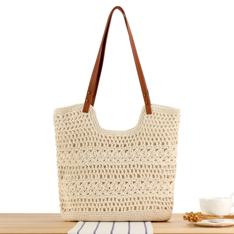 Makramee-Handtasche mit stabilem Griff Skanto