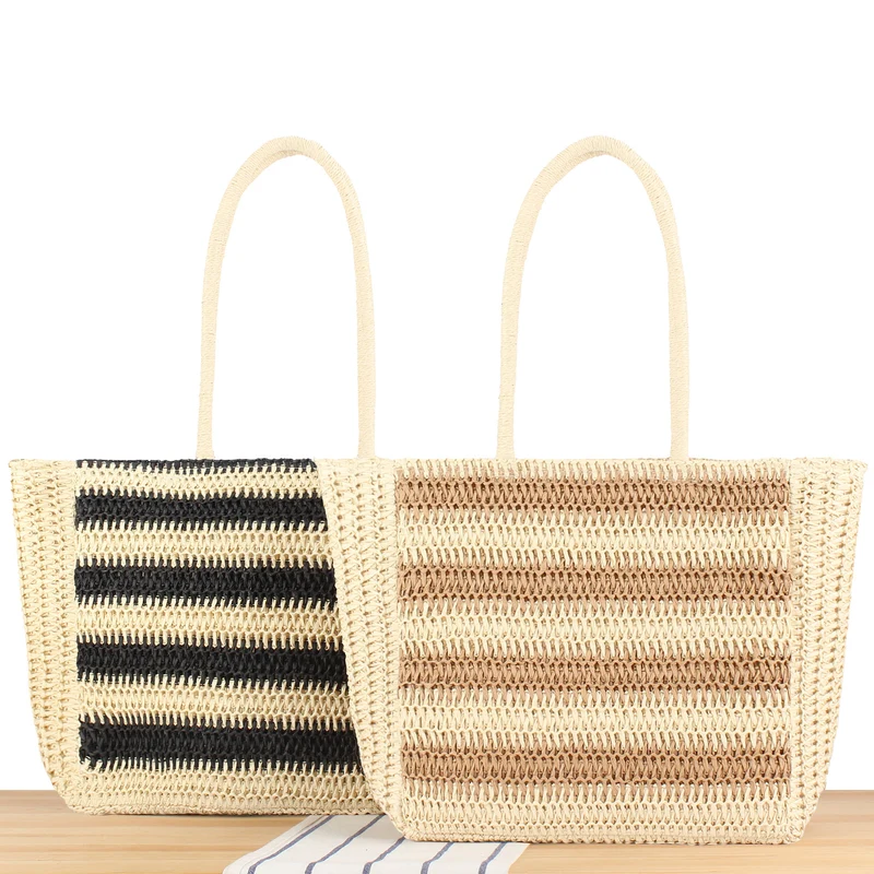 Strandtasche mit modernem Zebramuster Skanto