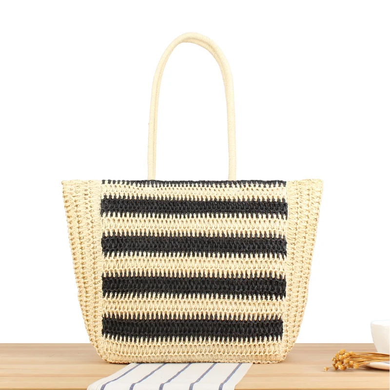 Strandtasche mit modernem Zebramuster Skanto