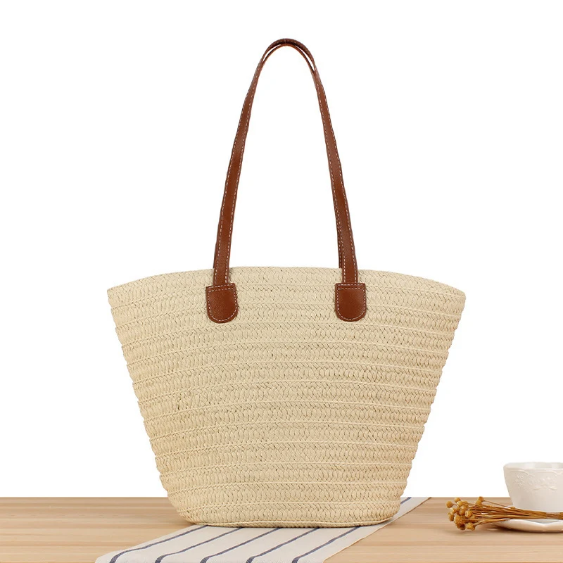 Strandtasche im modernen Flechtdesign Skanto
