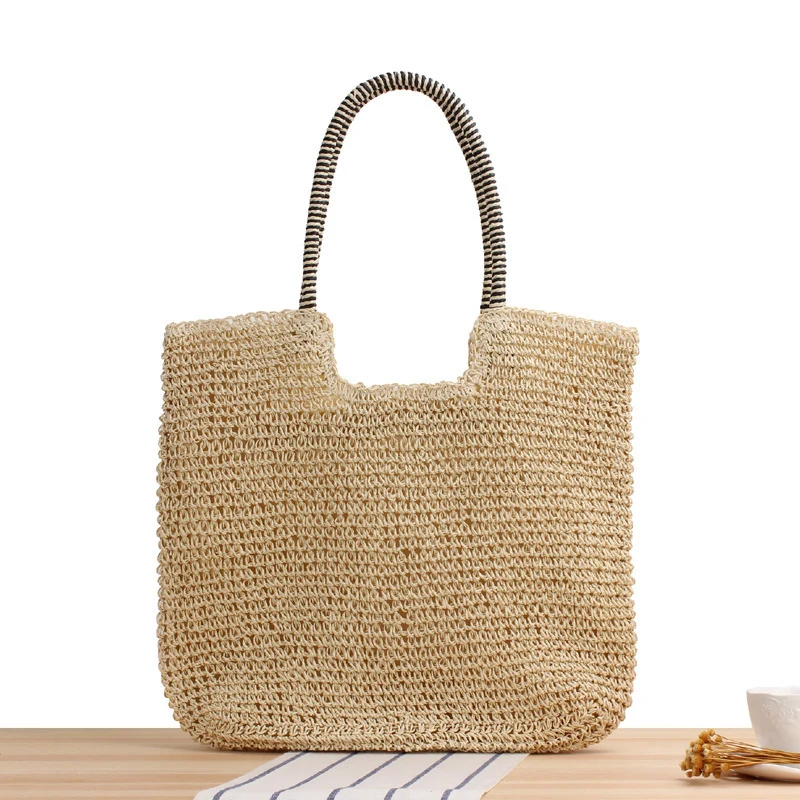 Tote Bag aus geflochtenem Naturmaterial Skanto