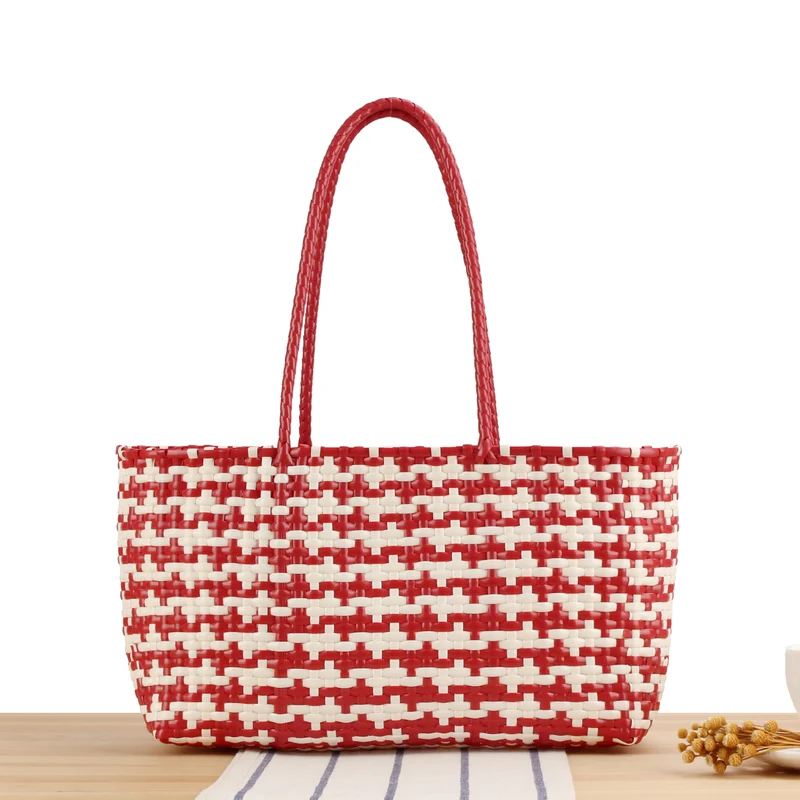 Designer-Tote Bag aus hochwertigem Webmaterial Skanto