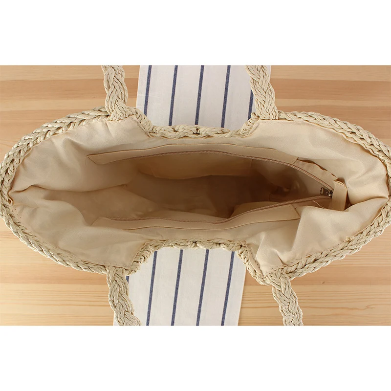 Designer-Tote Bag aus handgefertigtem Naturmaterial Skanto