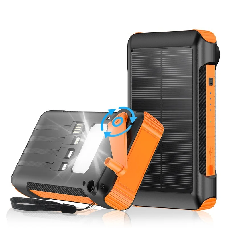Solarladegerät mit integrierter Taschenlampe Skanto