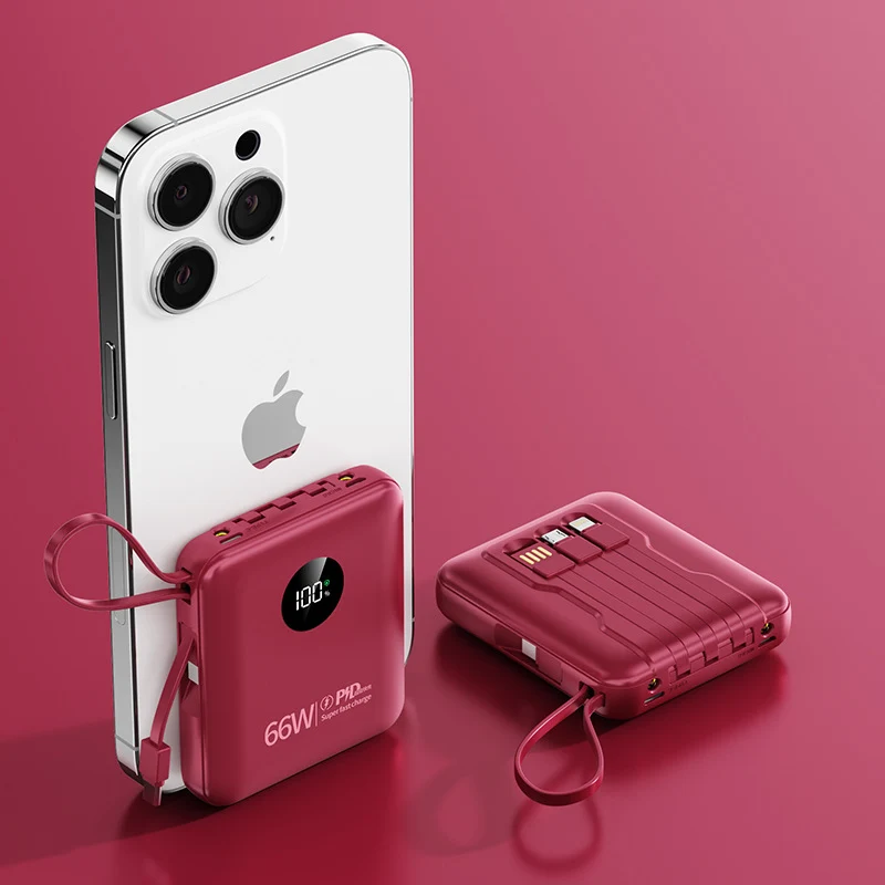 Tragbare 66W Powerbank mit Schnellladefunktion Skanto