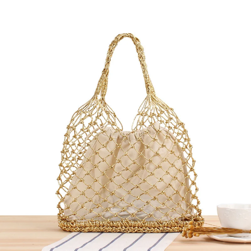Kreative Netztasche mit Innentasche Skanto