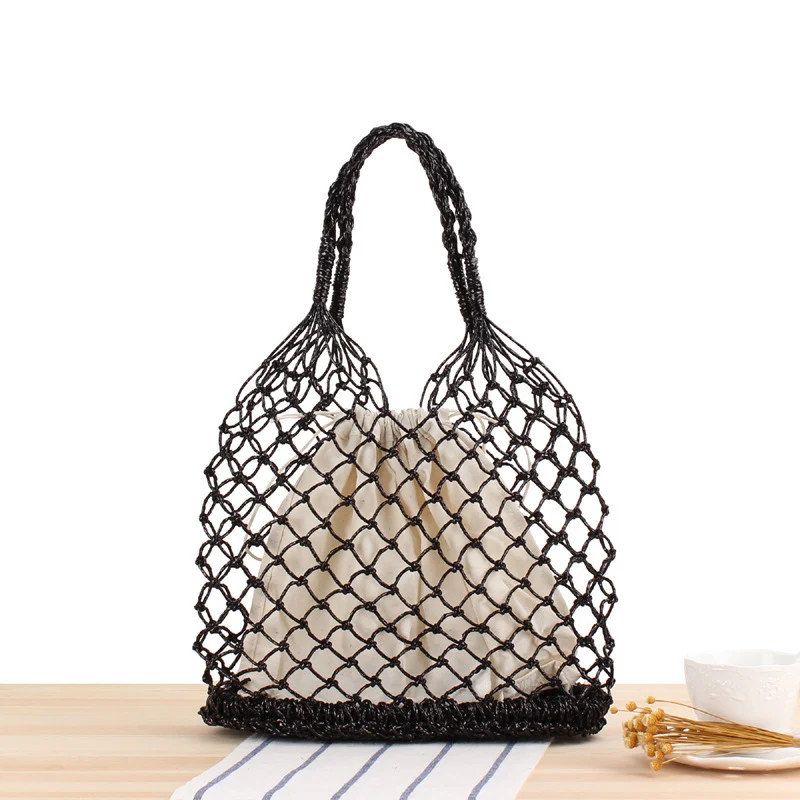Kreative Netztasche mit Innentasche Skanto