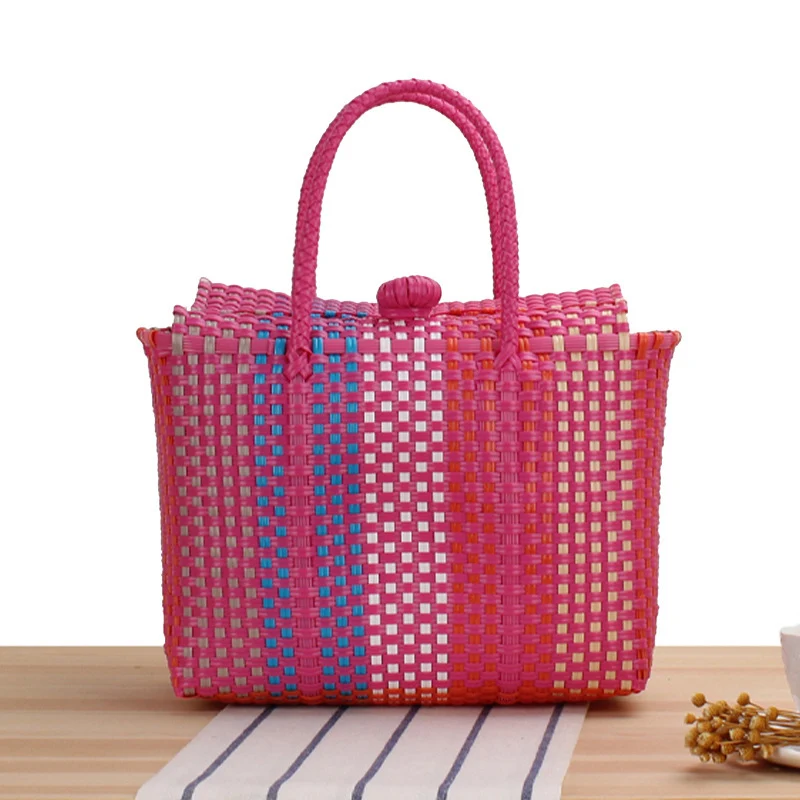 Strandtasche im modernen Flechtdesign Skanto