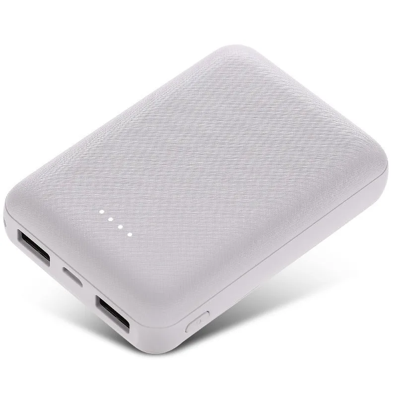 Hochleistungs-Powerbank mit zwei USB-Anschlüssen und intelligenter Ladeanzeige Skanto