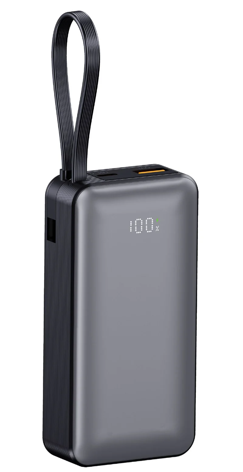 Hochleistungs-Powerbank mit digitaler Energieanzeige und Schnellladefunktion Skanto