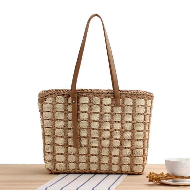 Elegante Strohtasche im stilvollen Design Skanto