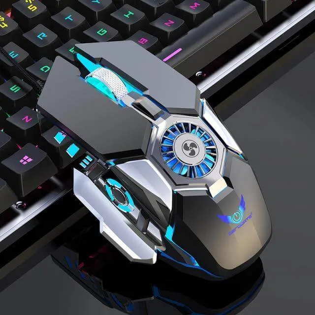 Skanto | Kühlende USB-Lüfter-Gaming-Maus