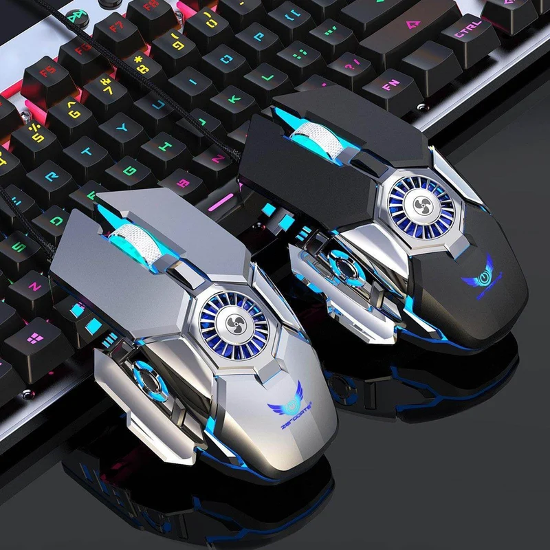 Skanto | Kühlende USB-Lüfter-Gaming-Maus