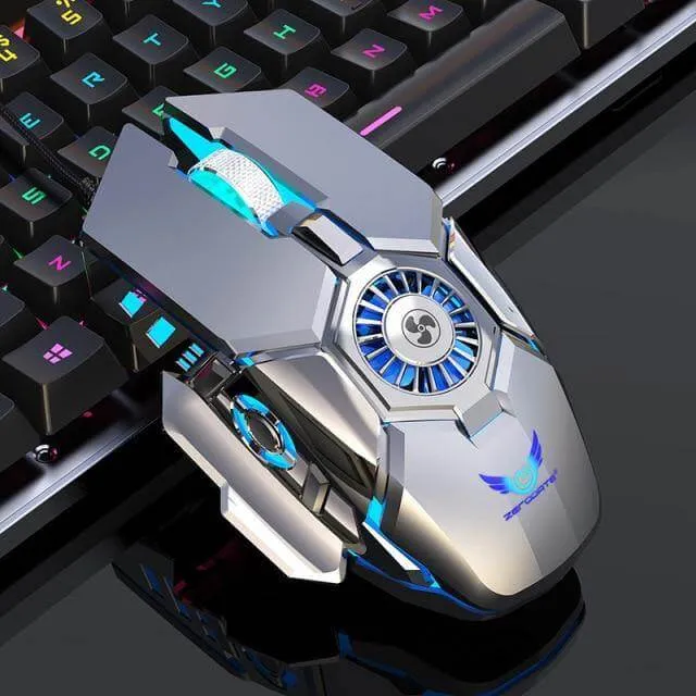 Skanto | Kühlende USB-Lüfter-Gaming-Maus