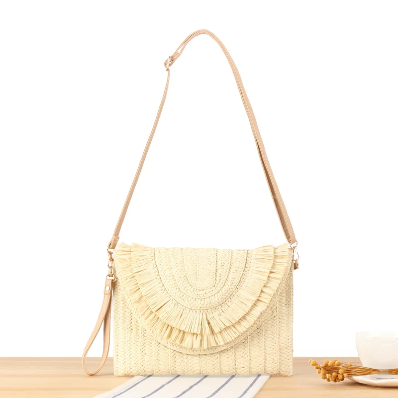 Handtasche mit kunstvollem Fransenbesatz Skanto