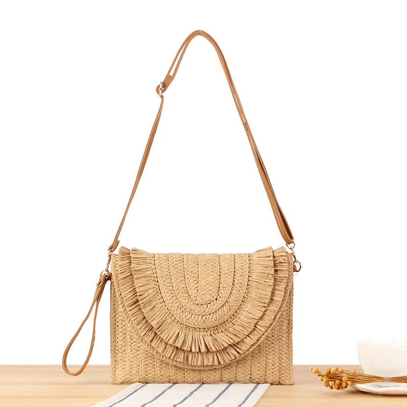 Handtasche mit kunstvollem Fransenbesatz Skanto