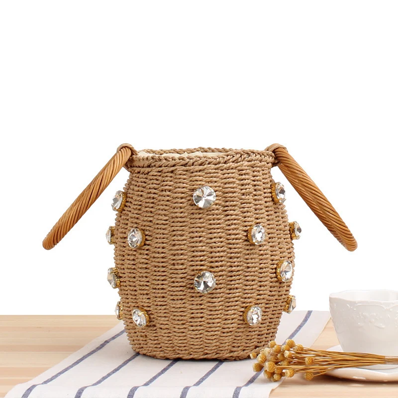 Handtasche mit Kristallakzenten Skanto