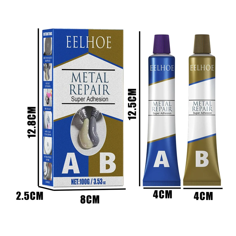 Magic Metallreparaturkleber (A&B) | Skanto