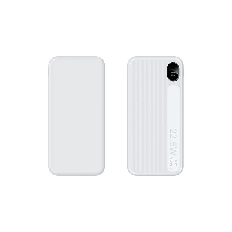 Tragbare Powerbank mit Schnellladefunktion und Digitalanzeige Skanto