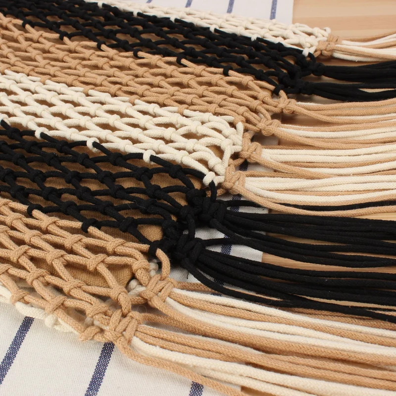 Elegante Makramee-Handtasche Skanto