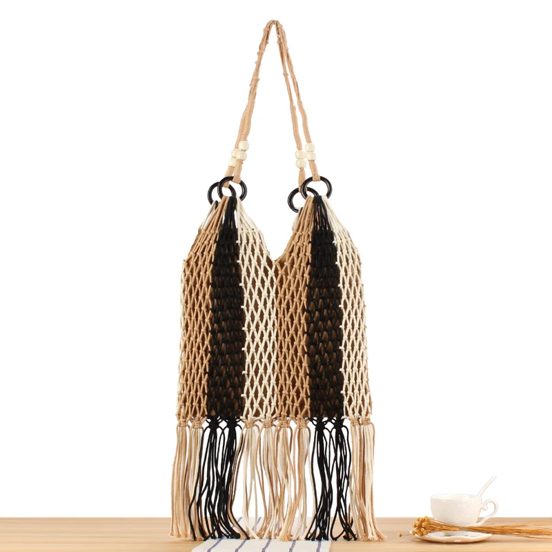 Elegante Makramee-Handtasche Skanto