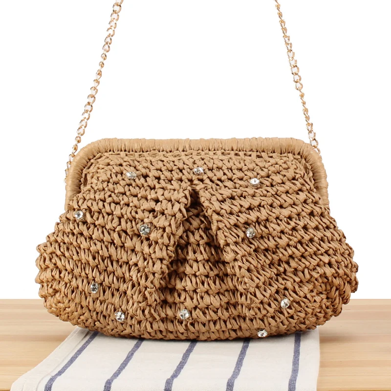 Elegante handgefertigte Clutch Skanto