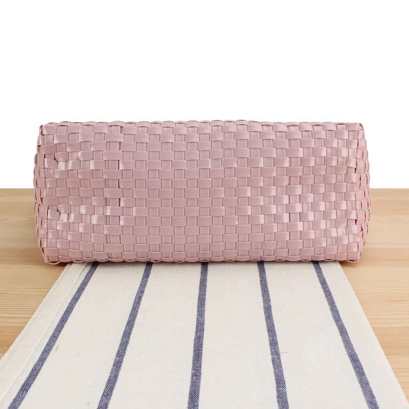 Handtasche mit Flechtdesign und langen Trägern Skanto
