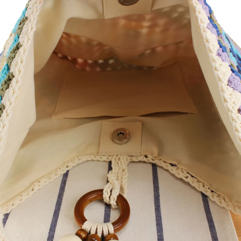 Stylische gehäkelte Handtasche Skanto