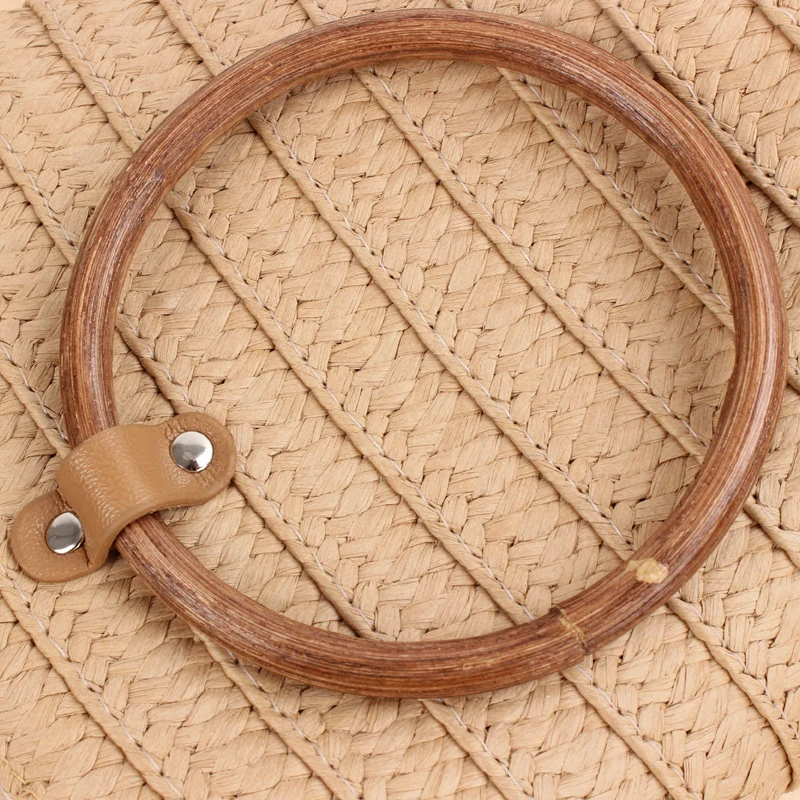 Geflochtene Tragetasche mit innovativem Ringgriff Skanto