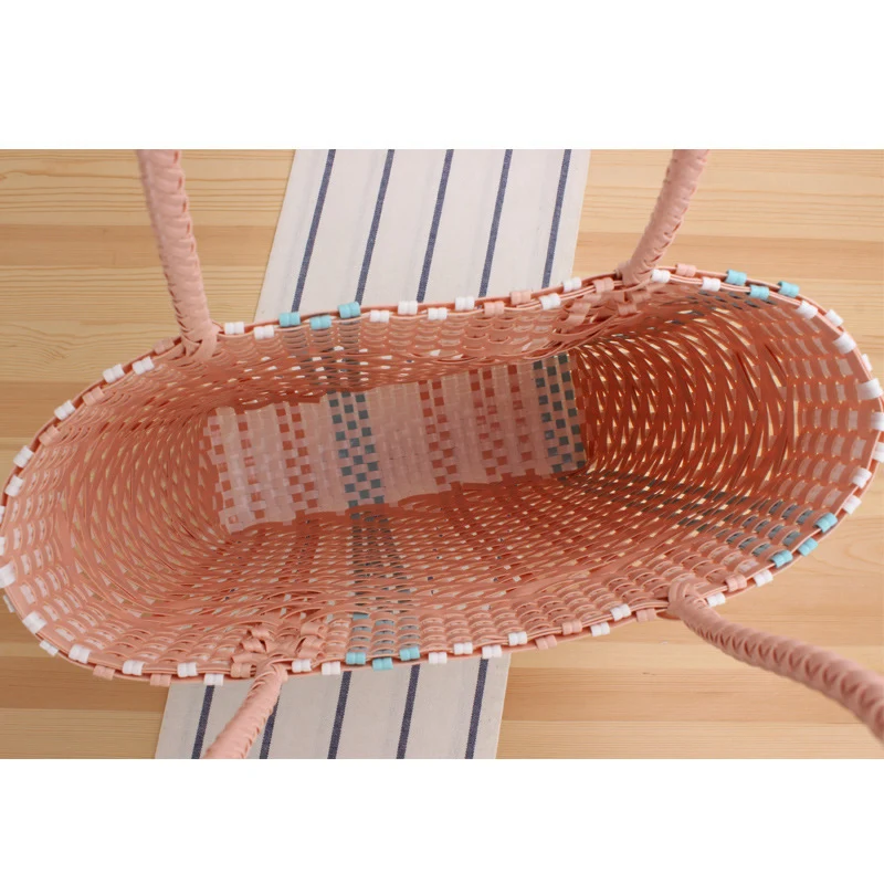 Gewebte Tragetasche mit geometrischem Design Skanto