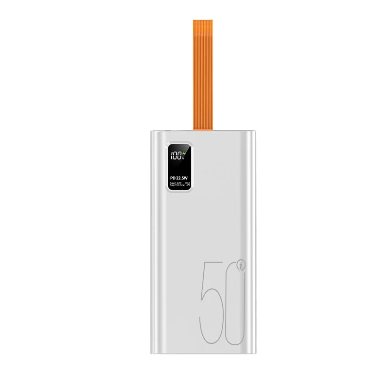Superkompakte Powerbank mit digitaler Ladezustandsanzeige Skanto