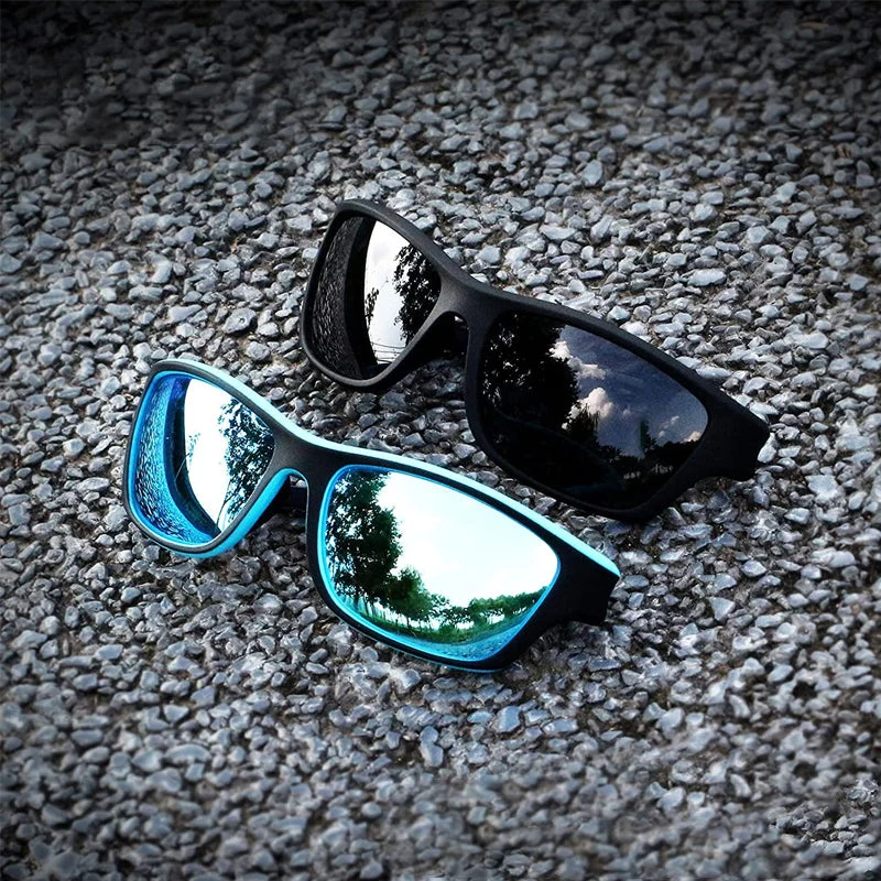 Outdoor-Sportsonnenbrille mit entspiegelten polarisierten Gläsern | Skanto
