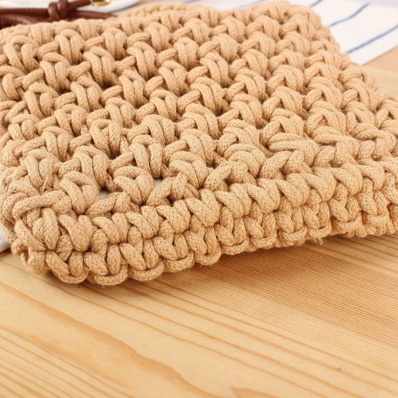 Handtasche im modernen Makramee-Design Skanto