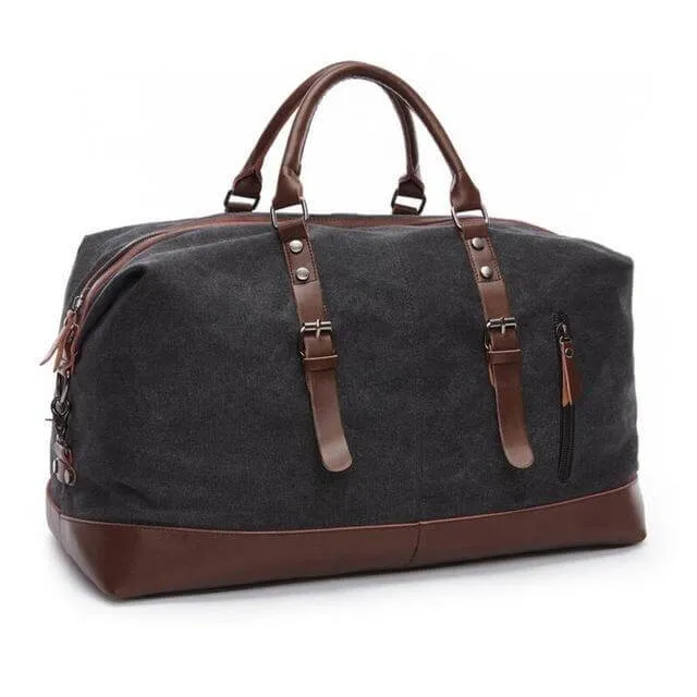 Skanto | Militär-Canvas-Reisetasche mit großem Fassungsvermögen