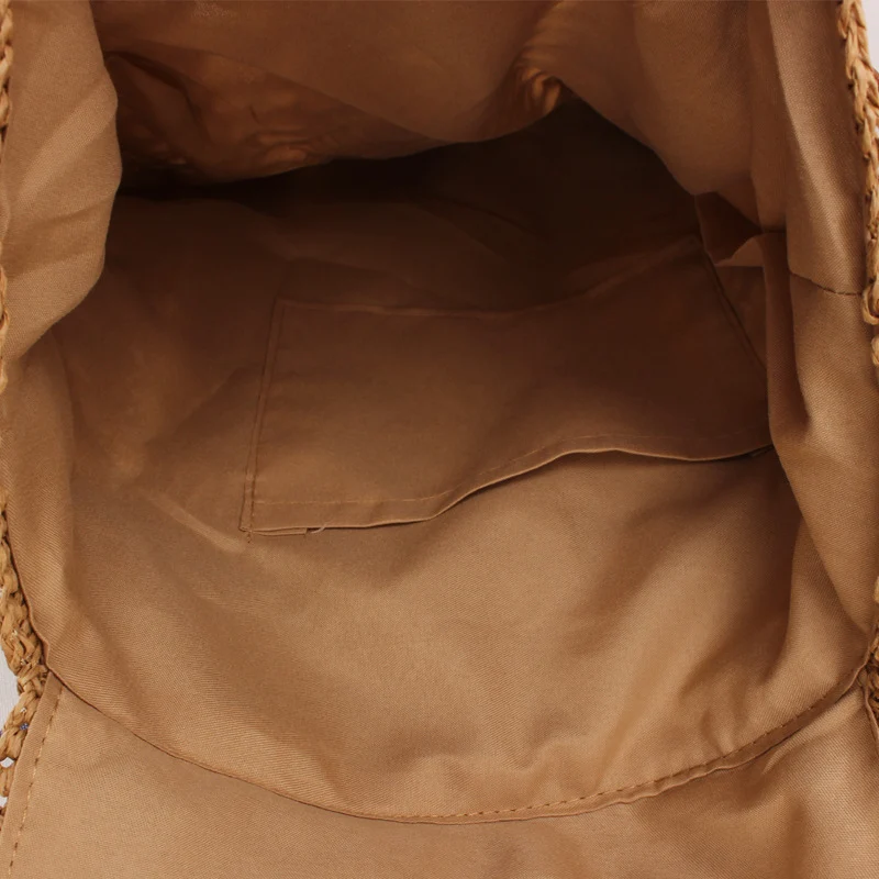 Rucksack aus gewebtem Naturmaterial Skanto
