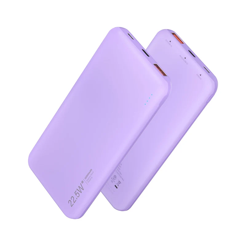 Tragbare Powerbank mit Schnellladefunktion und mehreren Anschlüssen Skanto