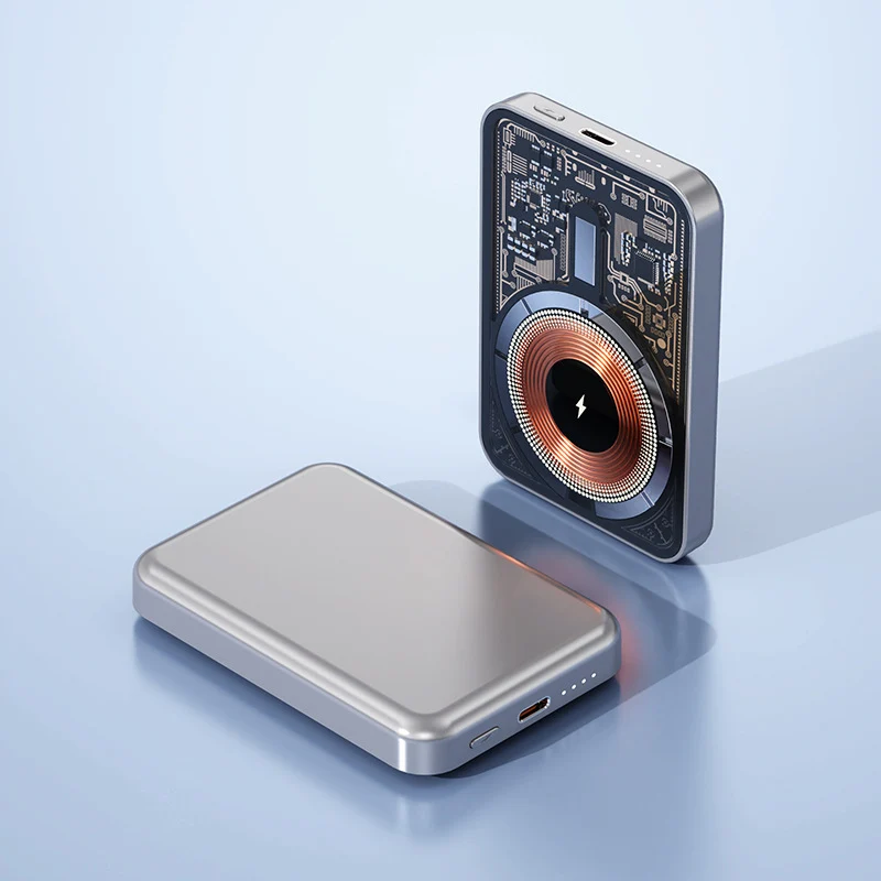 Portable kabellose Powerbank mit Hochleistungsakku und intelligenter Ladetechnologie Skanto