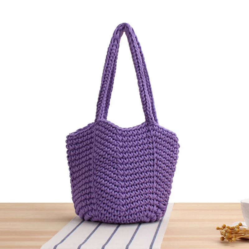 Geflochtene Strandtasche im modernen Stil Skanto
